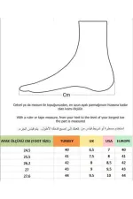 Chaussures de sport orthopédiques décontractées à lacets pour hommes Amed Spor OMAN