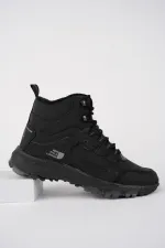 Bottes d'hiver unisexes Muggo Alaska, garanties pour la randonnée en plein air, à lacets et fermeture éclair latérale.