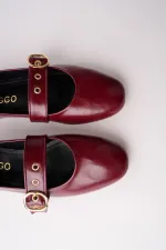 Ballerines Muggo DAISIE pour femmes avec boucle dorée