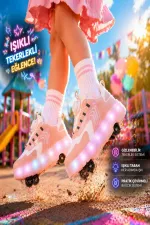 Muggo FLOW Kids Light-Up Roller Skate Sneaker Sports Shoes Muggo FLOW Kids Light-Up Roller Skate Sneaker Sports Shoes