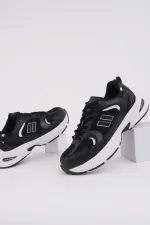 Chaussures de sport décontractées à lacets et semelle épaisse Muggo SHIFT pour femmes