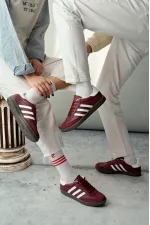 Muggo JABBAR Unisex Ortopedik Günlük Garantili Bağcıklı Yürüyüş Koşu Sneaker Spor Ayakkabı