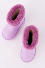 Bottes de pluie et de neige doublées de fourrure pour enfants Muggo FRIGUS