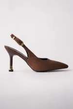 Escarpins à bout pointu et dos ouvert pour femmes Muggo CHIC