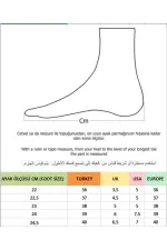 Muggo MONA Garantili Metal Tokalı Deri Kadın Loafer Günlük Ayakkabı