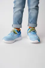 Muggo CAR Velcro Car and Light-Up Kids' Casual Sneaker Sports Shoes