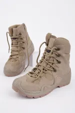 Muggo RANGER Tactical Military Zip-Up and Lace-Up Desert Boot