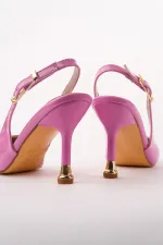 Escarpins à bout pointu et dos ouvert pour femmes Muggo CHIC