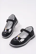 Muggo PATY Cırtlı ve Simli Günlük Kız Çocuk Babet