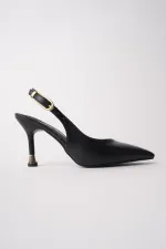 Escarpins à bout pointu et dos ouvert pour femmes Muggo CHIC