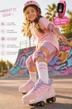 Muggo SKY Kids Light-Up Roller Skate Sneaker Sports Shoes Muggo SKY Kids Light-Up Roller Skate Sneaker Sports Shoes