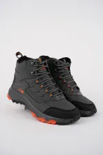 Bottes d'hiver unisexes Muggo Alaska, garanties pour la randonnée en plein air, à lacets et fermeture éclair latérale.