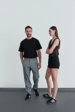 Muggo JABBAR Unisex Ortopedik Günlük Garantili Bağcıklı Yürüyüş Koşu Sneaker Spor Ayakkabı