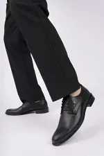 Chaussures classiques pour hommes Muggo H043 en cuir véritable