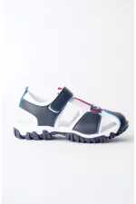 Sandales unisexes pour enfants Muggo TWEETY, garanties pour un usage quotidien, avec semelle orthopédique légère et bout fermé, fermeture velcro.