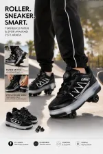 Muggo SKY Kids Light-Up Roller Skate Sneaker Sports Shoes Muggo SKY Kids Light-Up Roller Skate Sneaker Sports Shoes