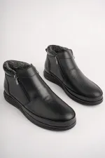 Muggo DAVILA Guaranteed Double Zip Fur-Lined Men's Boots