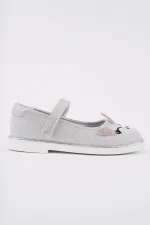 Muggo PATY Cırtlı ve Simli Günlük Kız Çocuk Babet