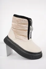 Bottes de pluie et de neige pour bébé Muggo CANDY, confort garanti, avec fermeture éclair avant et doublure en fourrure