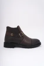 Muggo RODRİGUEZ Garantili Fermuarlı Kürklü Soğuk Geçirmez Erkek Bot