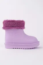 Bottes de pluie et de neige doublées de fourrure pour enfants Muggo FRIGUS