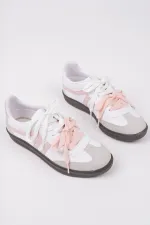 Muggo RETRO Çift Bağcıklı Günlük Kadın Sneaker Spor Ayakkabı