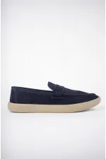 Muggo DENZEL Chaussures pour hommes classiques, confortables et orthopédiques, sans lacets, en cuir véritable, garanties pour tous les jours