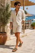 Muggo AUGUSTA Ayarlanabilir Çift Tokalı Günlük Erkek Terlik