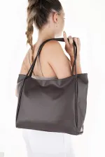 Muggo LEA Kadın Shopper El ve Omuz Çantası