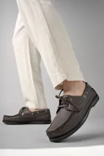 Muggo Sidro chaussures décontractées classiques en cuir véritable garanties pour hommes