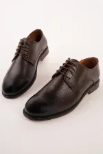 Muggo MATHEW Genuine Leather Lace-up Men's Classic Casual Shoes