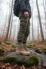 Muggo RANGER Tactical Military Zip-Up and Lace-Up Desert Boot