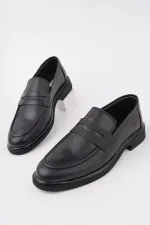 Chaussures classiques décontractées pour hommes Muggo EUPHO en cuir véritable