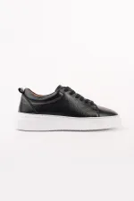 Muggo LEONS Genuine Leather Men's Thick Sole Lace-up Casual Sneaker Muggo LEONS Genuine Leather Men's Thick Sole Lace-up Casual Sneaker