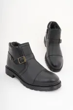 Bottes pour hommes Muggo RODRIGUEZ, garanties imperméables au froid, avec fermeture éclair et doublure en fourrure