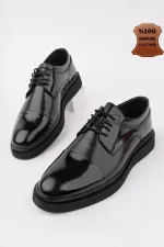 Muggo Marcel Garantili Erkek Günlük Klasik Hakiki Deri Casual Ayakkabı