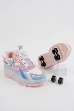 Muggo PATO Çocuk Işıklı Patenli Tekerlekli Sneaker Spor Ayakkabı