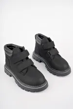 Bottes Muggo GADGET pour enfants, unisexes, confortables et résistantes au froid, avec fermeture velcro.
