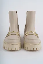 Bottines Chelsea pour femmes Muggo VESPER à boucle garantie et semelle épaisse