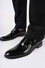 Chaussures classiques pour hommes Muggo H043 en cuir véritable