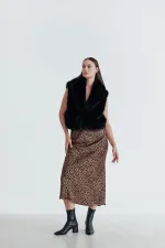 Bottes à talons pour femmes Muggo DARJA, bout pointu garanti, fermeture éclair arrière