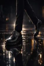 Chaussures décontractées classiques pour hommes Muggo ARTOS à lacets et semelle confortable