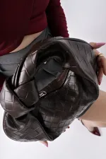 Sac à main ovale noué Muggo CAPSULE pour femme