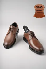 Chaussures décontractées classiques en cuir véritable pour hommes Muggo Mendy, garanties