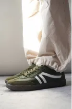 Muggo GARCİA Garantili Unisex Ortopedik Günlük Bağcıklı Yürüyüş Koşu Sneaker Spor Ayakkabı