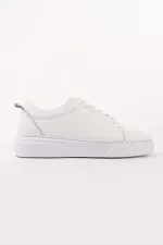 Muggo LEONS Genuine Leather Men's Thick Sole Lace-up Casual Sneaker Muggo LEONS Genuine Leather Men's Thick Sole Lace-up Casual Sneaker