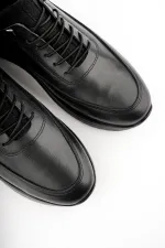 Muggo GRATUIT Garantie Chaussures orthopédiques confortables et classiques décontractées pour hommes en cuir véritable