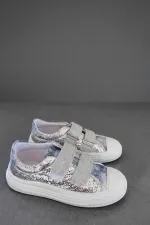 Chaussures de sport décontractées à paillettes et à scratch Muggo ORIELLA pour filles