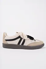 Muggo RETRO Çift Bağcıklı Günlük Kadın Sneaker Spor Ayakkabı