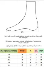 Muggo HELENA Women's Studded Pointed Toe Metal Detailed Stiletto Heeled Slippers